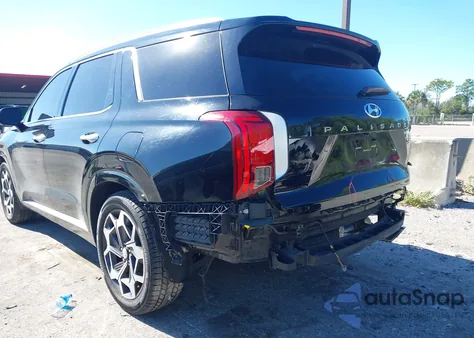 2022 Hyundai Palisade Calligraphy from USA, damaged, VIN KM8R74HE0NU404681